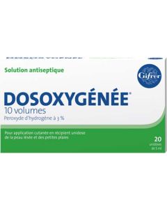 Dosoxygénée 10 volumes 20 unidoses de 5ml