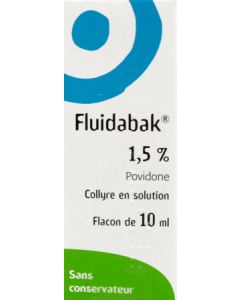 Fluidabak 1.5% Collyre Solution 10ml