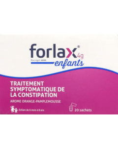 Forlax 4g Poudre Pour Solution Buvable Sachets x20