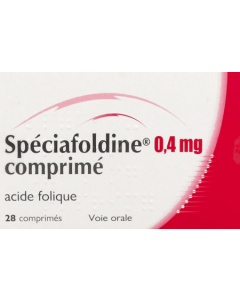 Speciafoldine 0mg4 Comprimés x28