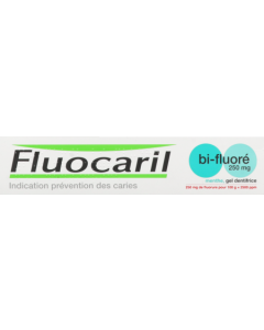 Fluocaril Bi-Fluoré 250mg Gel Dentifrice Menthe 125ml