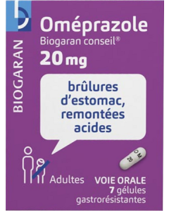 Biogaran Omeprazole 20mg Gelule 7