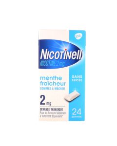 Nicotinell Menthe Fraicheur 2 mg 24 gommes