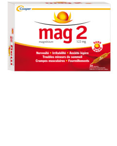 Mag 2 Magnésium Solution Buvable 30 ampoules