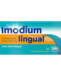 Imodium Lingual 2mg Lyophilisat Oral x12