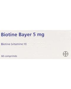 Biotine 5mg 60 comprimés 