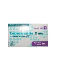 Arrow Lopéramide 2mg 12 gélules