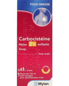 Carbocisteine Viatris 2% Enfant Sirop 125ml