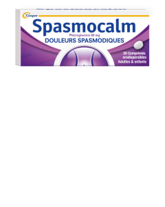 Spasmocalm 80 mg  20 comprimés