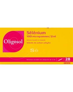 Oligosol Sélénium 28 Ampoules
