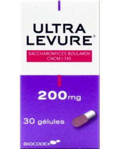 Biocodex Ultra-Levure 200mg 30 gélules
