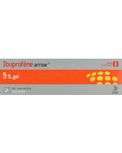 Ibuprofene Arrow 5% Gel 60g