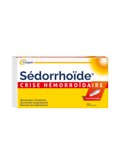 Sedorrhoïde Crise Hémorroidaire 8 Suppositoires