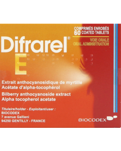 Difrarel E Comprimés x60