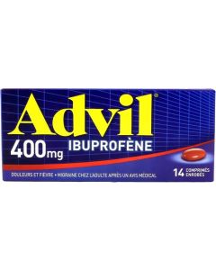 Advil 400mg 14 comprimés