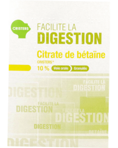 Citrate de Bétaïne 10% Granule 250g