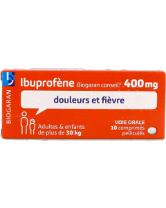 Biogaran Ibuprofene 400 mg 10 comprimés