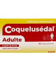 Coquelusedal Adultes 10 suppositoires