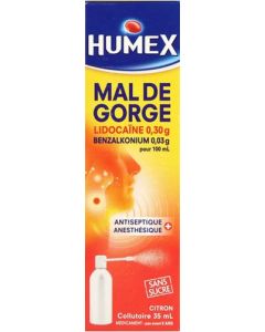 Humex Mal de Gorge Collutoire 35ml
