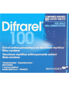 Difrarel 100 Comprime 60
