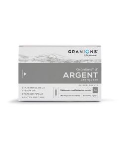 Granions d'Argent 0,64mg/2ml 30 Ampoules