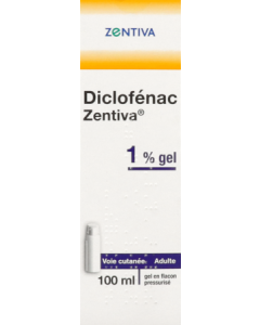 Zentiva Diclofénac 1% Gel 100ml