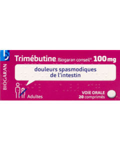 Trimebutine Biogaran Conseil 100mg Comprime 20