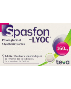 Spasfon Lyoc 160mg Lyophilisat Oral x5