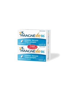 Magnévie B6 100 mg Magnésium 2 x 60 comprimés