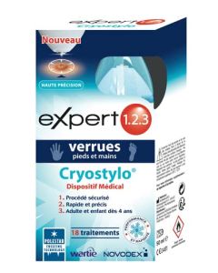 Novodex Expert 123 Verrues Cryostylo 50ml 