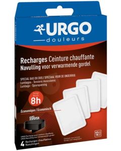 Urgo Recharges Ceinture Chauffante Spécial Bas Du Dos 4 Recharges