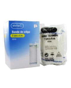 Alvita Bande de Crêpe 7cm x 4m
