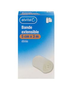 Alvita Bande de Crêpe 5cm x 3 m