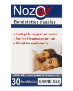 Nozoair Bandelettes Nasales Grande taille