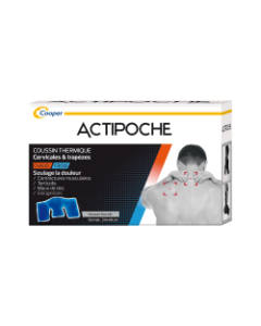 Actipoche Coussin Thermique Cervicales et Trapèzes