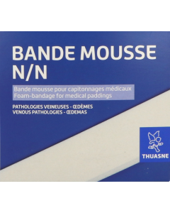 Nn Thuasne Bande Mousse 1m X 8cm X 8mm