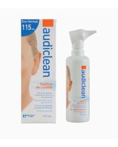 Audiclean Hygiène de L'Oreille Bébé, Enfant et Adulte 115 ml