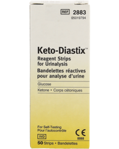 Ketodiastix Bandelette Reactive 50