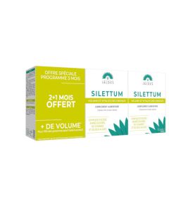 Jaldes Silettum Gélules Volume et Vitalité des Cheveux 60 x 2 + 1 mois offert