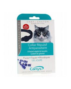 Canys Collier Antiparasitaire Insectifuges Chat Chaton 35cm