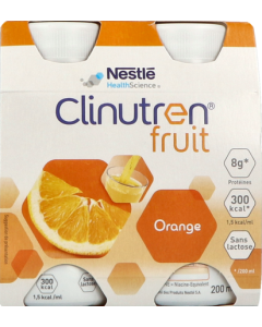 Clinutren Fruit Orange 200ml X 4