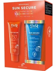 SVR Trousse Sun Secure Fluide Solaire SPF50+ + Topialyse Huile 55mL