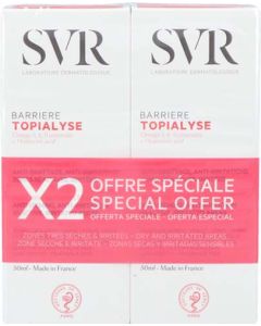 SVR Topialyse Crème Barrière Lot de 2x50ml