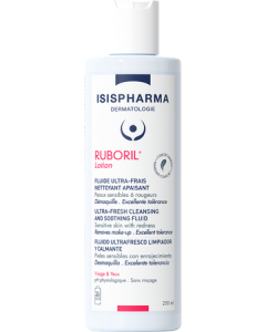 Isispharma Ruboril Lotion Lait Démaquillant Apaisant 250ml