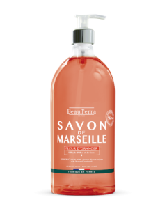 BeauTerra Savon de Marseille Fleur d'Oranger 1L