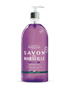 Beauterra Savon Liquide de Marseille Parfum Lavande 1L