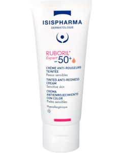 Isispharma Ruboril Expert 50+ Crème Antirougeurs Teintée 40ml
