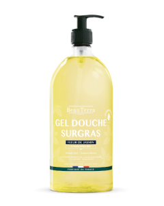 Beauterra Gel Douche Surgras Parfum Fleur de Jasmin 1L