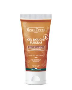 BeauTerra Gel Douche Surgras Santal 200ml