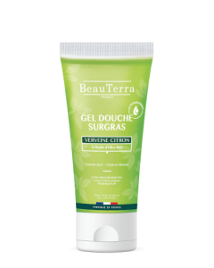 BeauTerra Gel Douche Surgras Verveine & Citron 200ml
